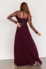 Adalaide Long Sleeve Maxi Dress | Mulberry sold by Baltic Born