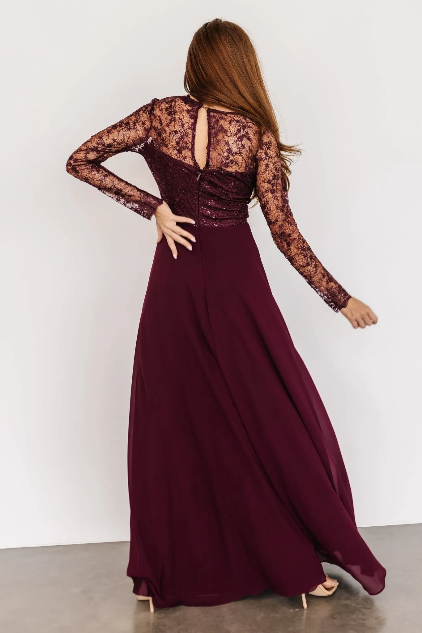 Adalaide Long Sleeve Maxi Dress | Mulberry sold by Baltic Born product image thumbnail 4