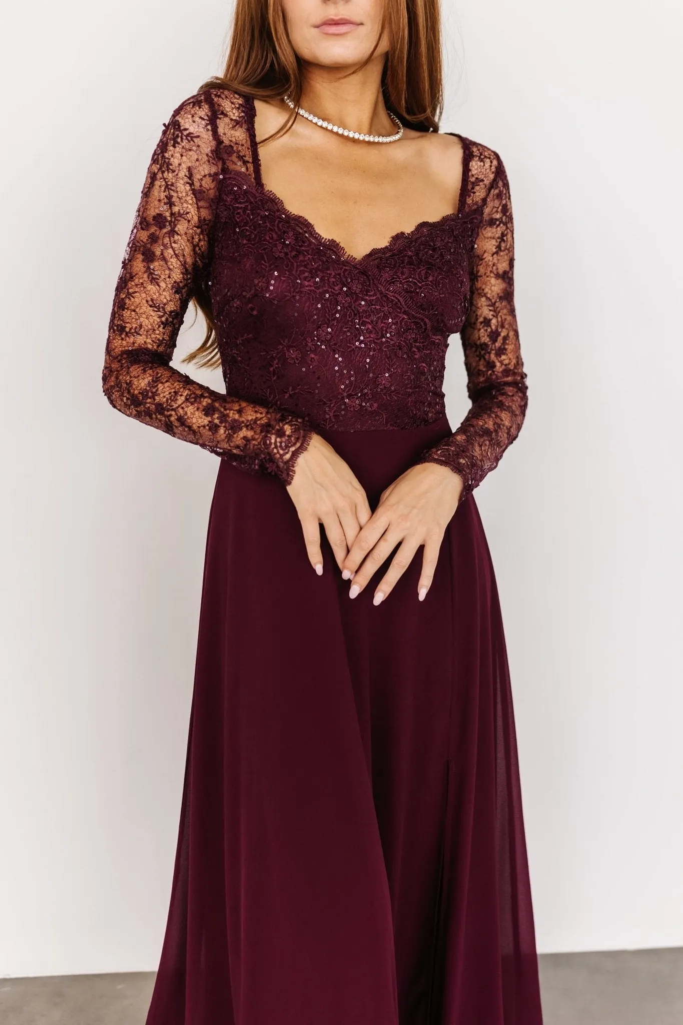 Adalaide Long Sleeve Maxi Dress | Mulberry sold by Baltic Born product image thumbnail 5