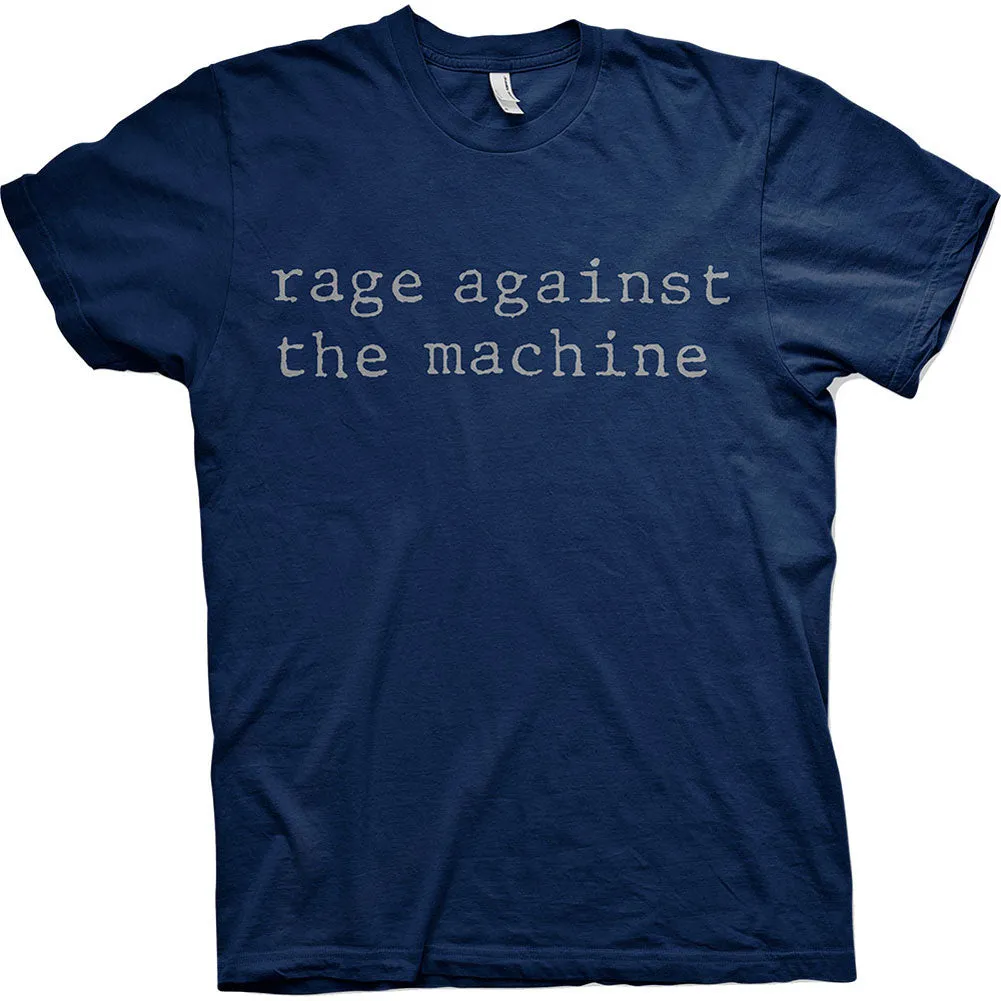 Rage Against The Machine Original Logo Slim Fit T-shirt sold by Rockabilia