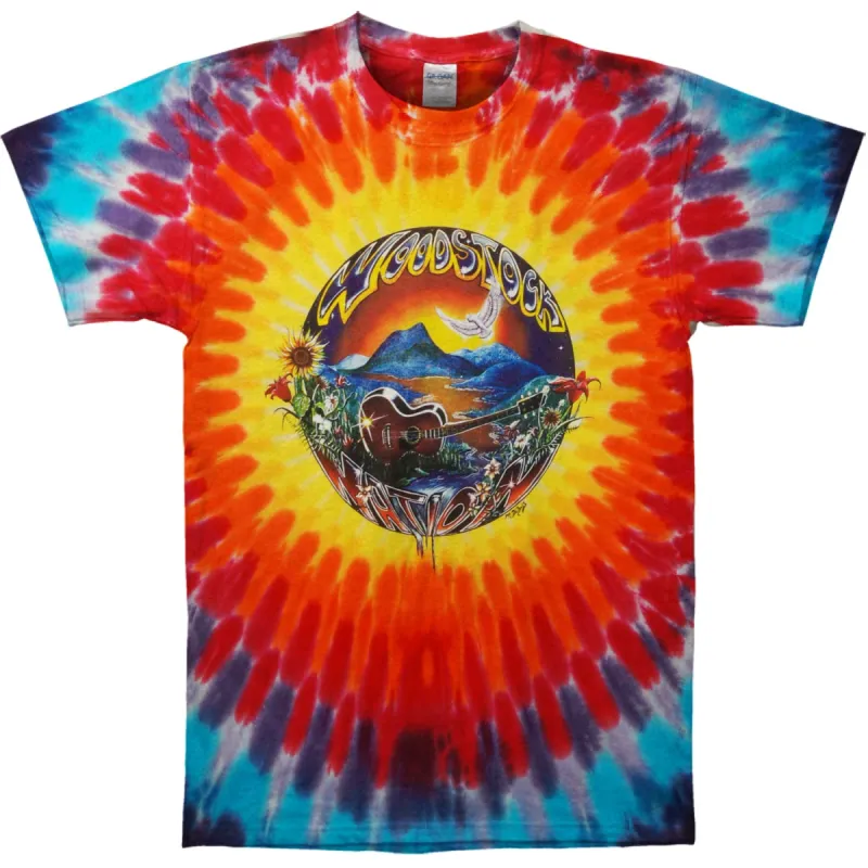 Woodstock Days Tie Dye T-shirt sold by Rockabilia