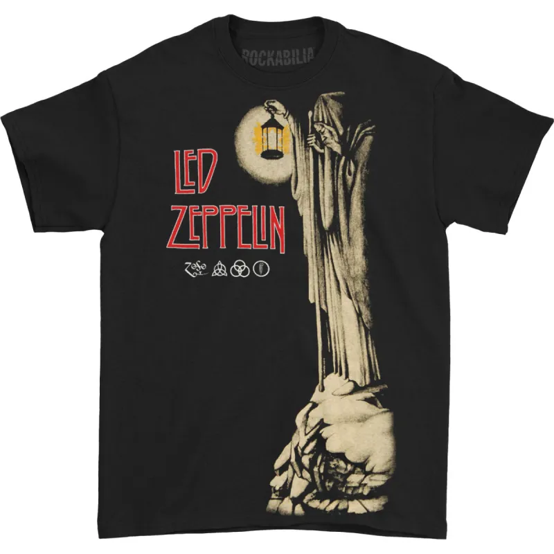 Hermit Black Tee T-shirt made by Led Zeppelin