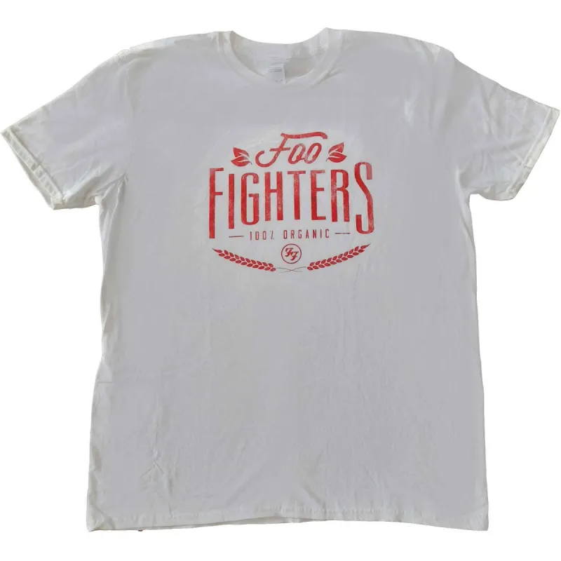Foo Fighters 100% Organic T-shirt made by Rockabilia