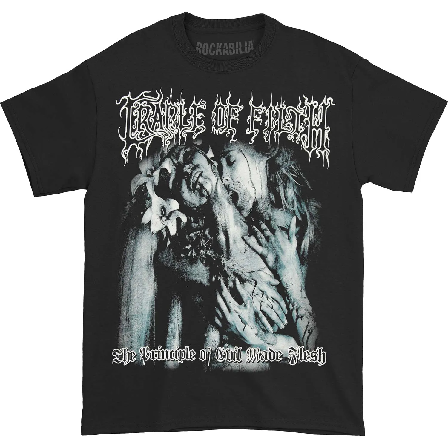 The Principle Of Evil Made Flesh T-shirt sold by Rockabilia