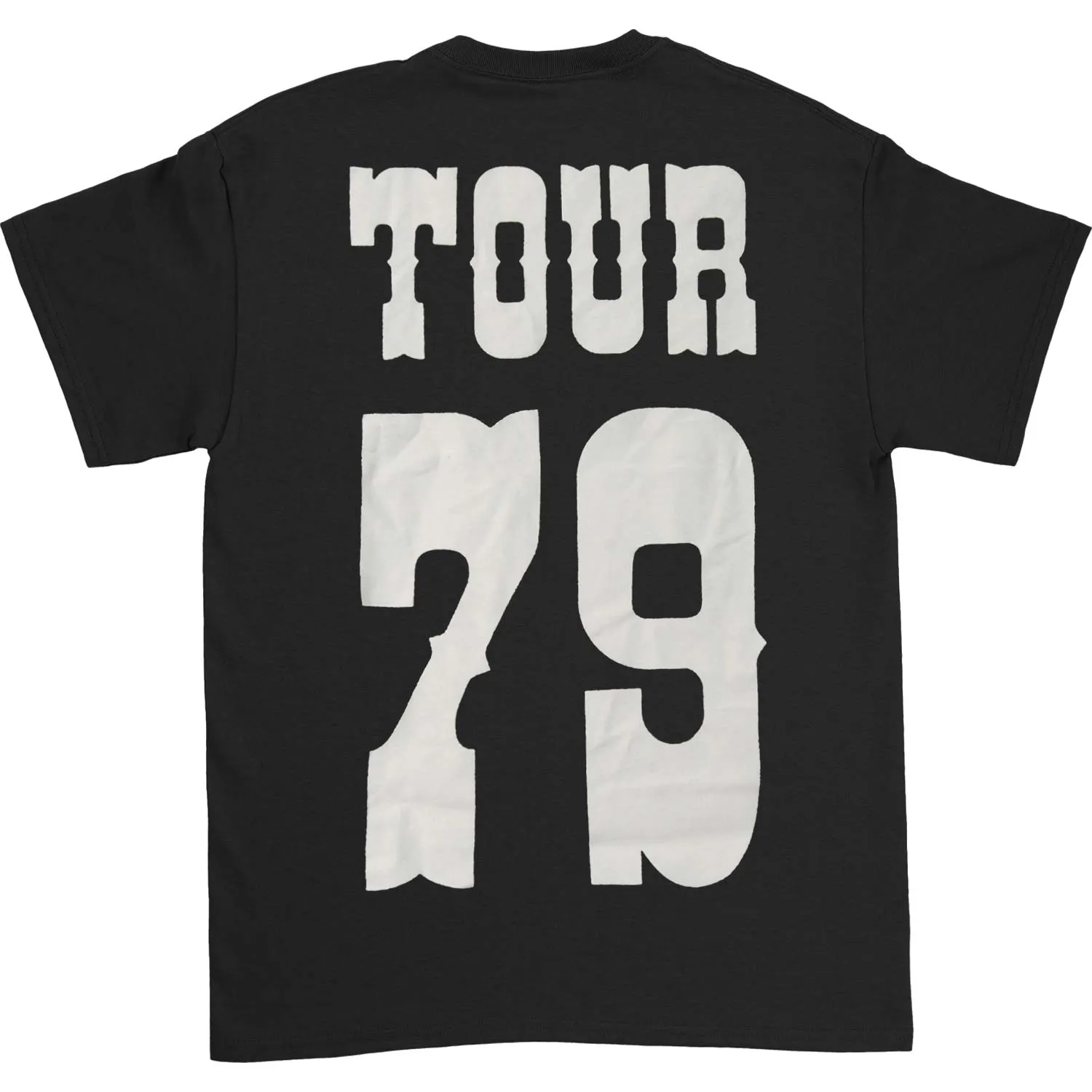 Tour 79 Black T-shirt sold by Rockabilia product image thumbnail 2