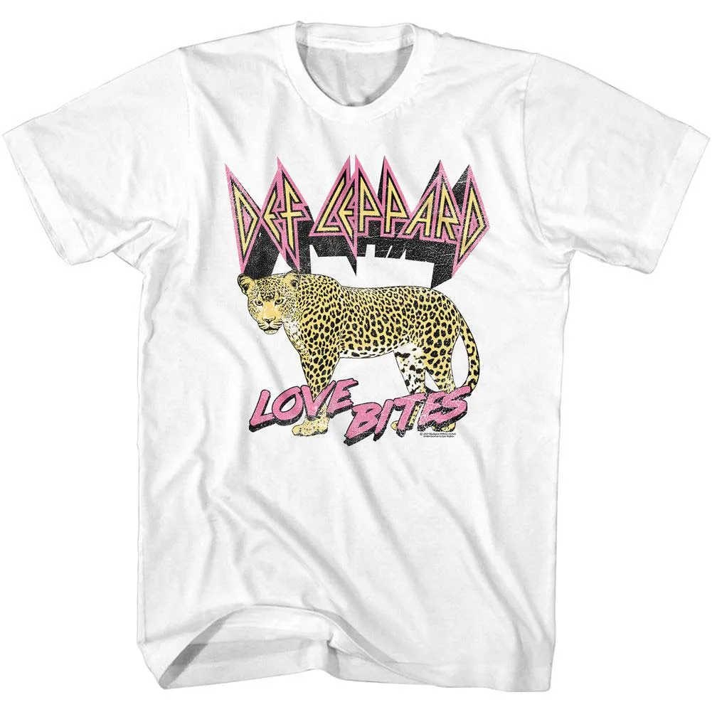 Love Bites Leopard T-shirt sold by Rockabilia