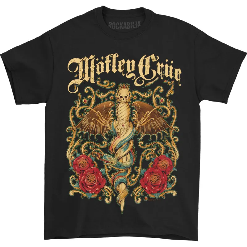 Exquisite Dagger T-shirt made by Motley crue