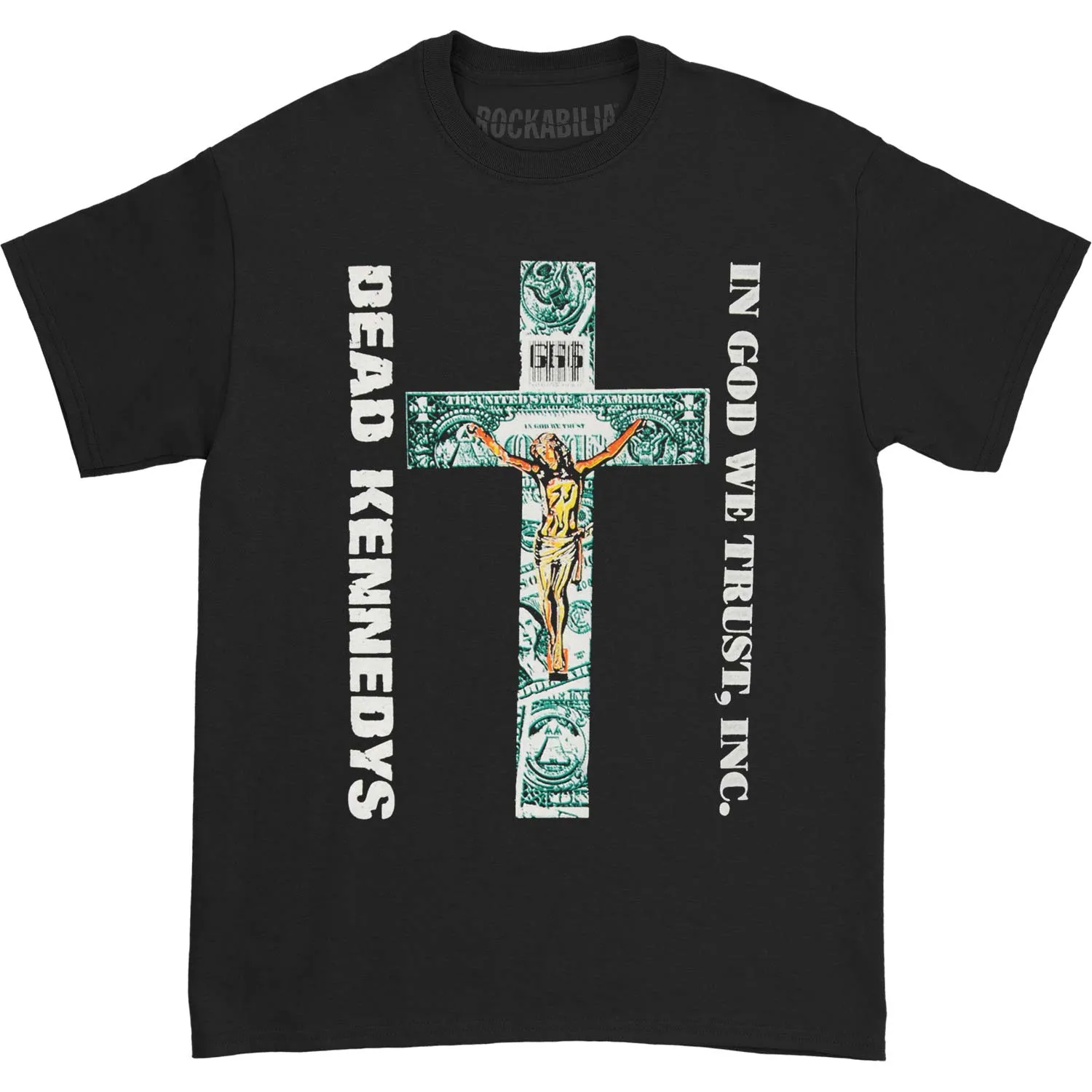 Dead Kennedys In God We Trust T-shirt T-shirt sold by Rockabilia