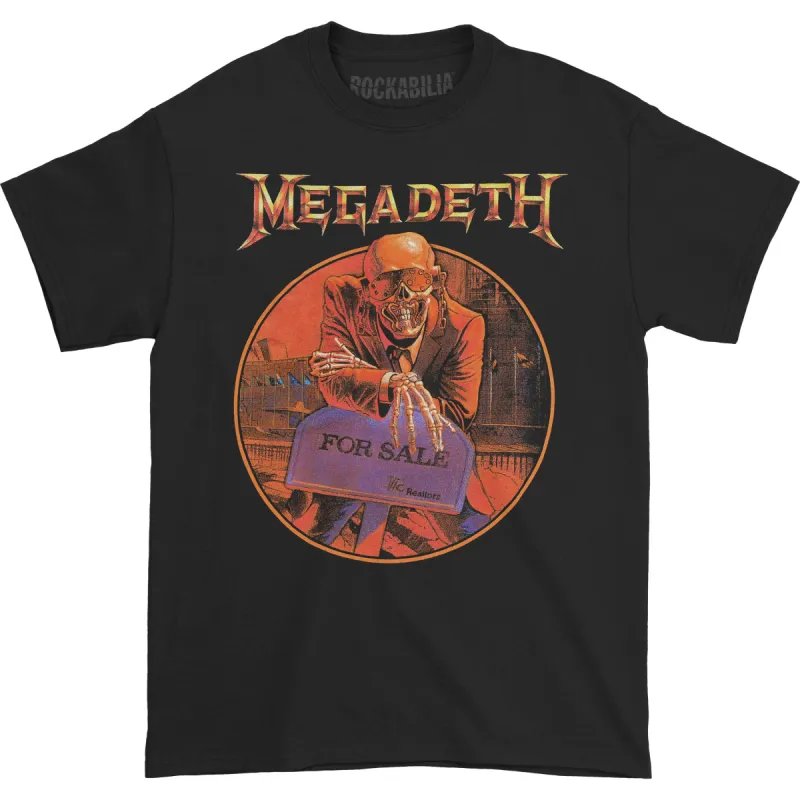 Peace Sells... Track list (Back Print) Slim Fit T-shirt sold by Rockabilia