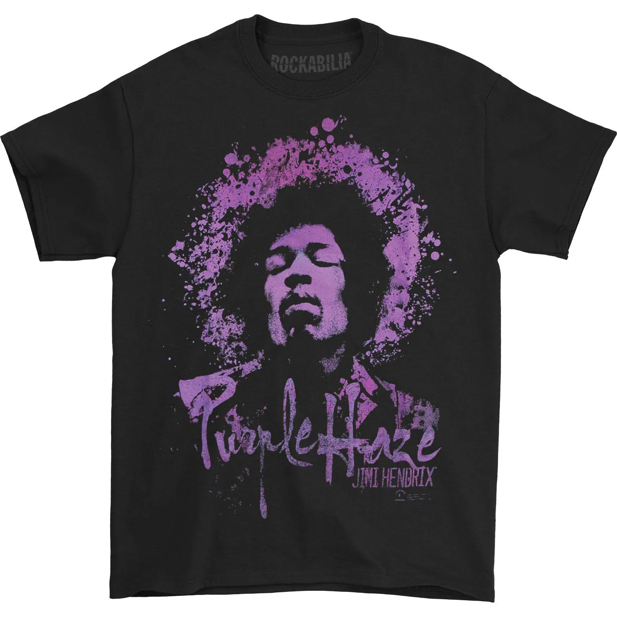 Purple Haze Spray T-shirt sold by Rockabilia