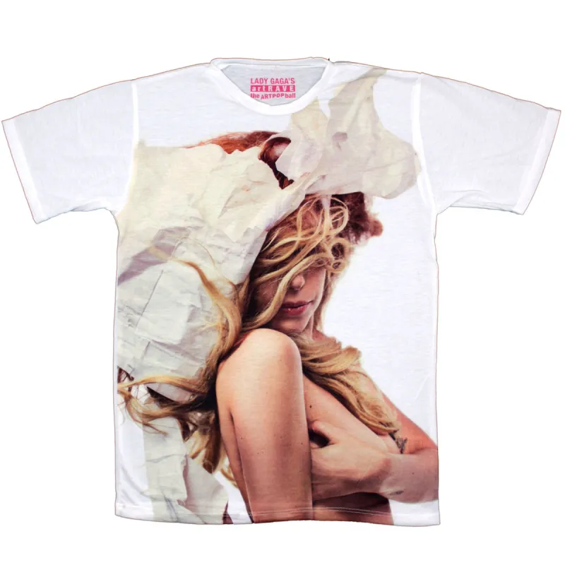 Allover Print Topless Photo Sublimation T-shirt sold by Rockabilia