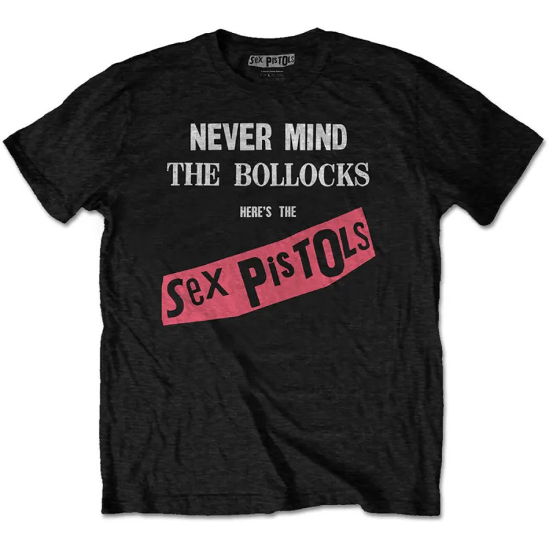 Never Mind The Bollocks Slim Fit T-shirt sold by Rockabilia