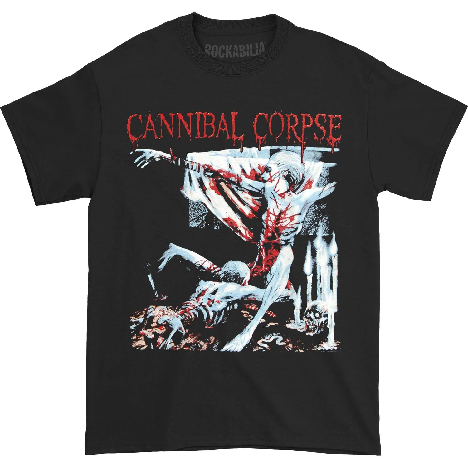 Tomb of the Mutilated T-shirt sold by Rockabilia