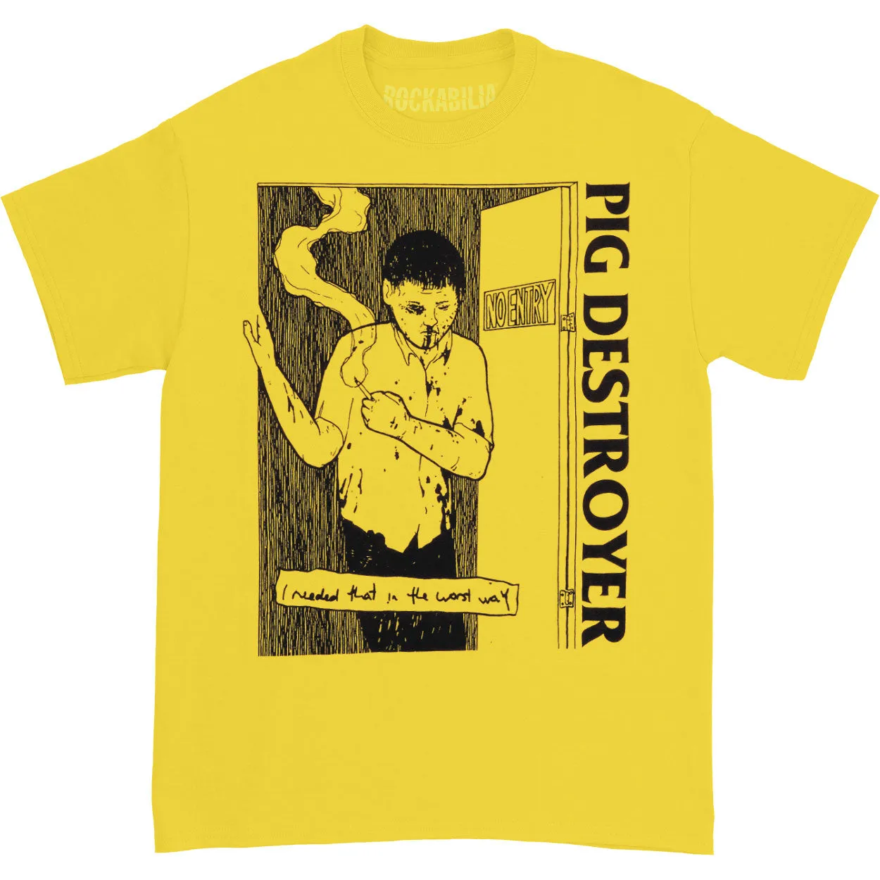 I Needed That Yellow T-shirt sold by Rockabilia