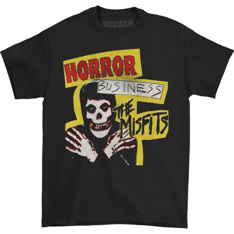 Distressed Horror Business Mens Regular T T-shirt sold by Rockabilia