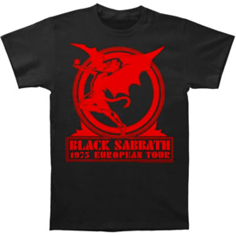 Europe 1975 T-shirt sold by Rockabilia