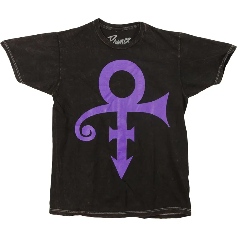 Symbol Black Mineral Wash T-shirt sold by Rockabilia