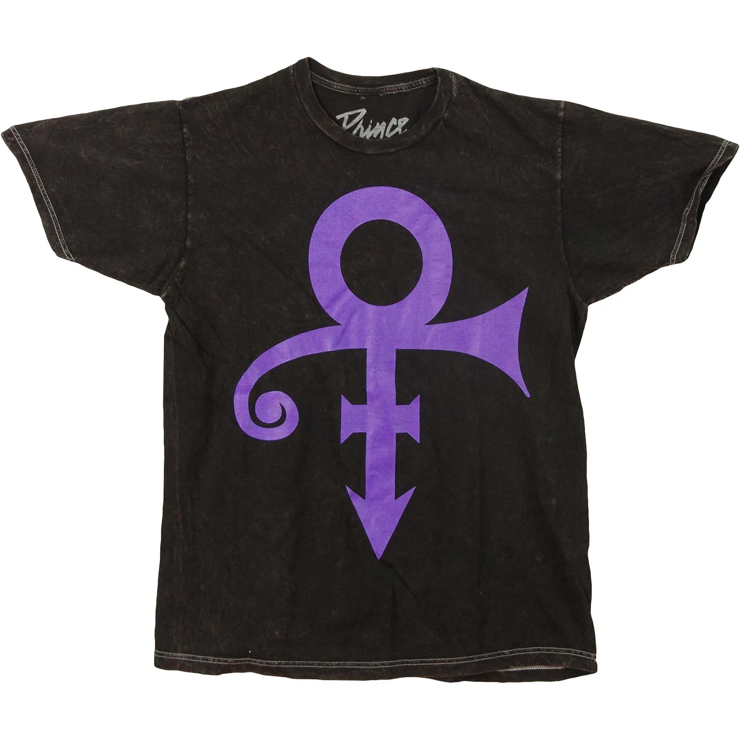 Symbol Black Mineral Wash T-shirt sold by Rockabilia