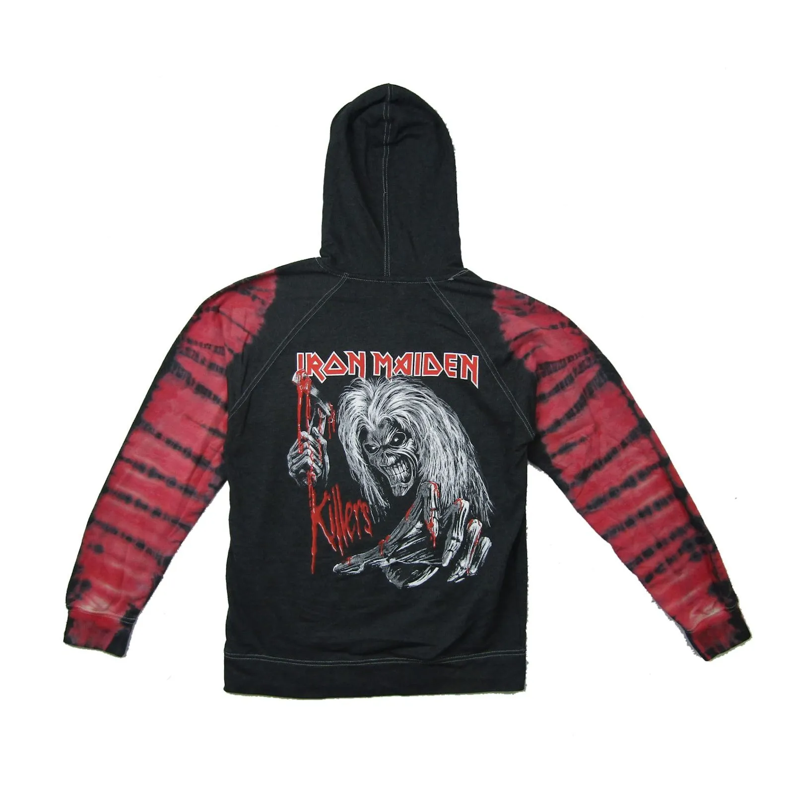 Ed Kills Tie Dye Sleeves Pullover Hoodie Hooded Sweatshirt sold by Rockabilia product image thumbnail 2
