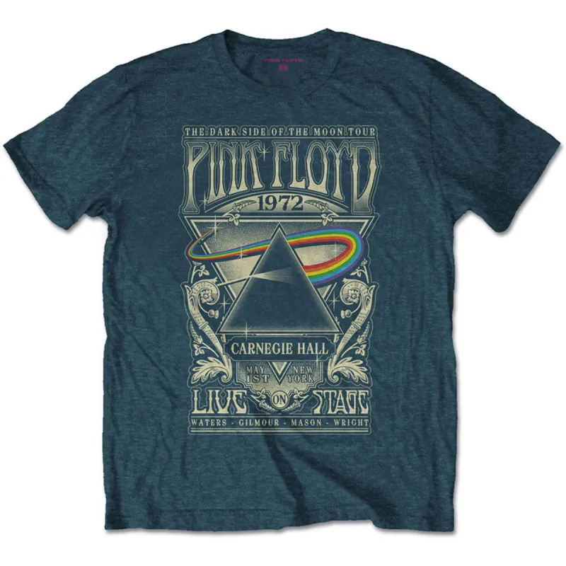 Carnegie Hall Poster Slim Fit T-shirt sold by Rockabilia