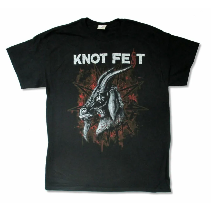 Knotfest Masked Goat Festival T-shirt sold by Rockabilia