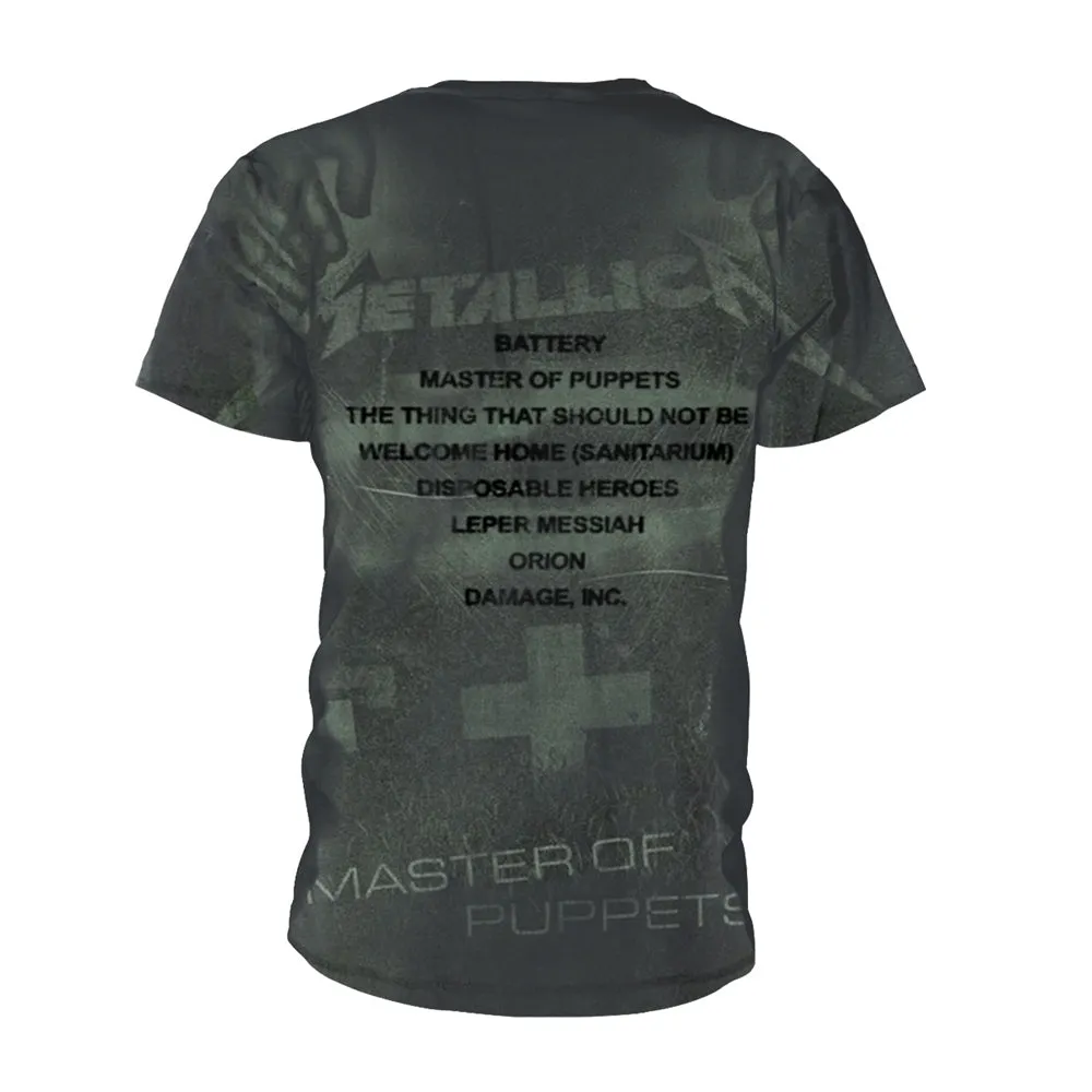 Master Of Puppets (all Over) T-shirt sold by Rockabilia product image thumbnail 2