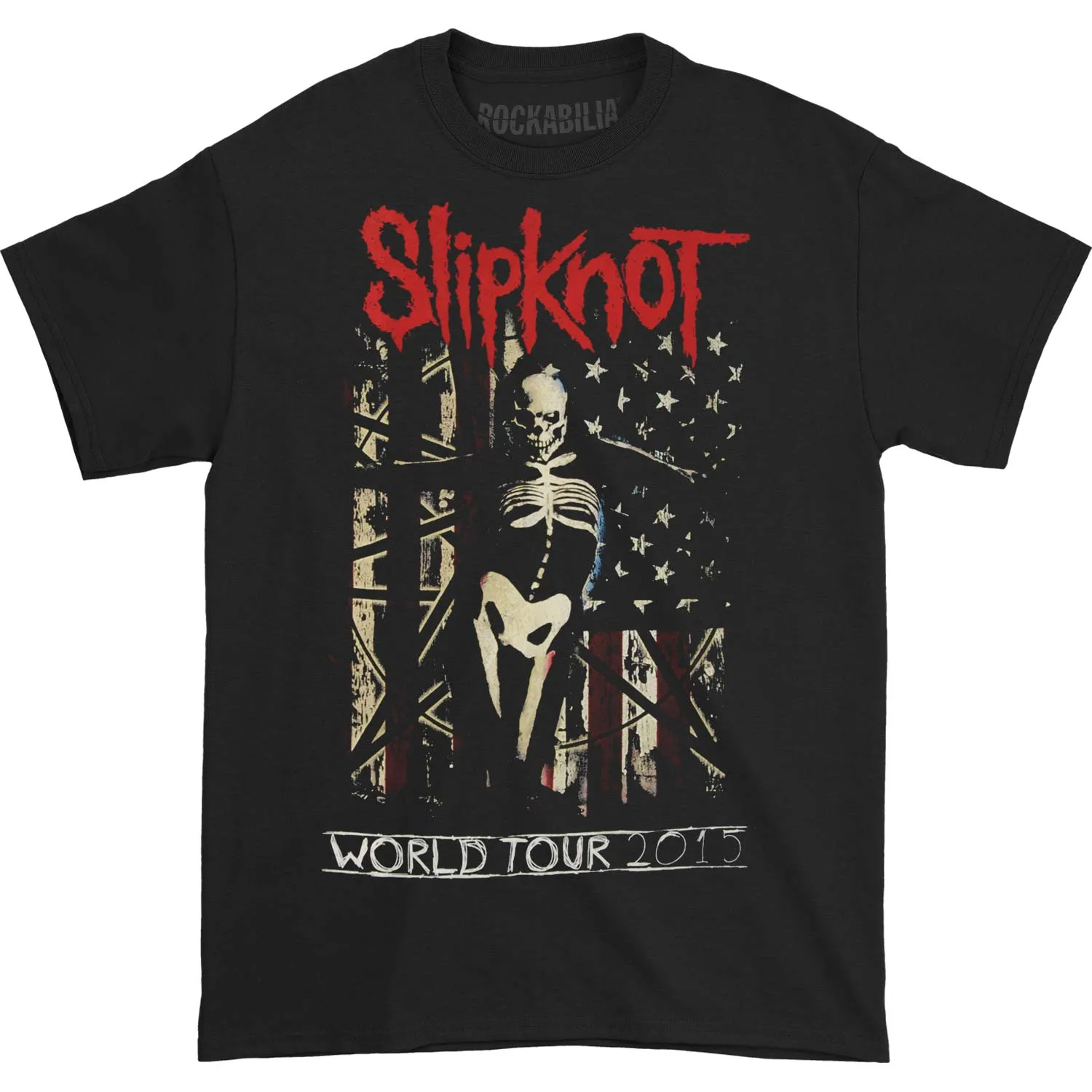U.S. Flag 2015 World Tour T-shirt sold by Rockabilia