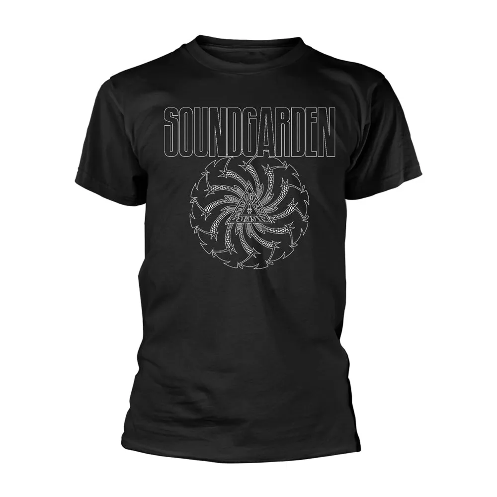 Soundgarden Black Blade Motor Finger T-shirt sold by Rockabilia