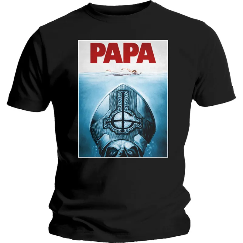 Papa Jaws Slim Fit T-shirt sold by Rockabilia