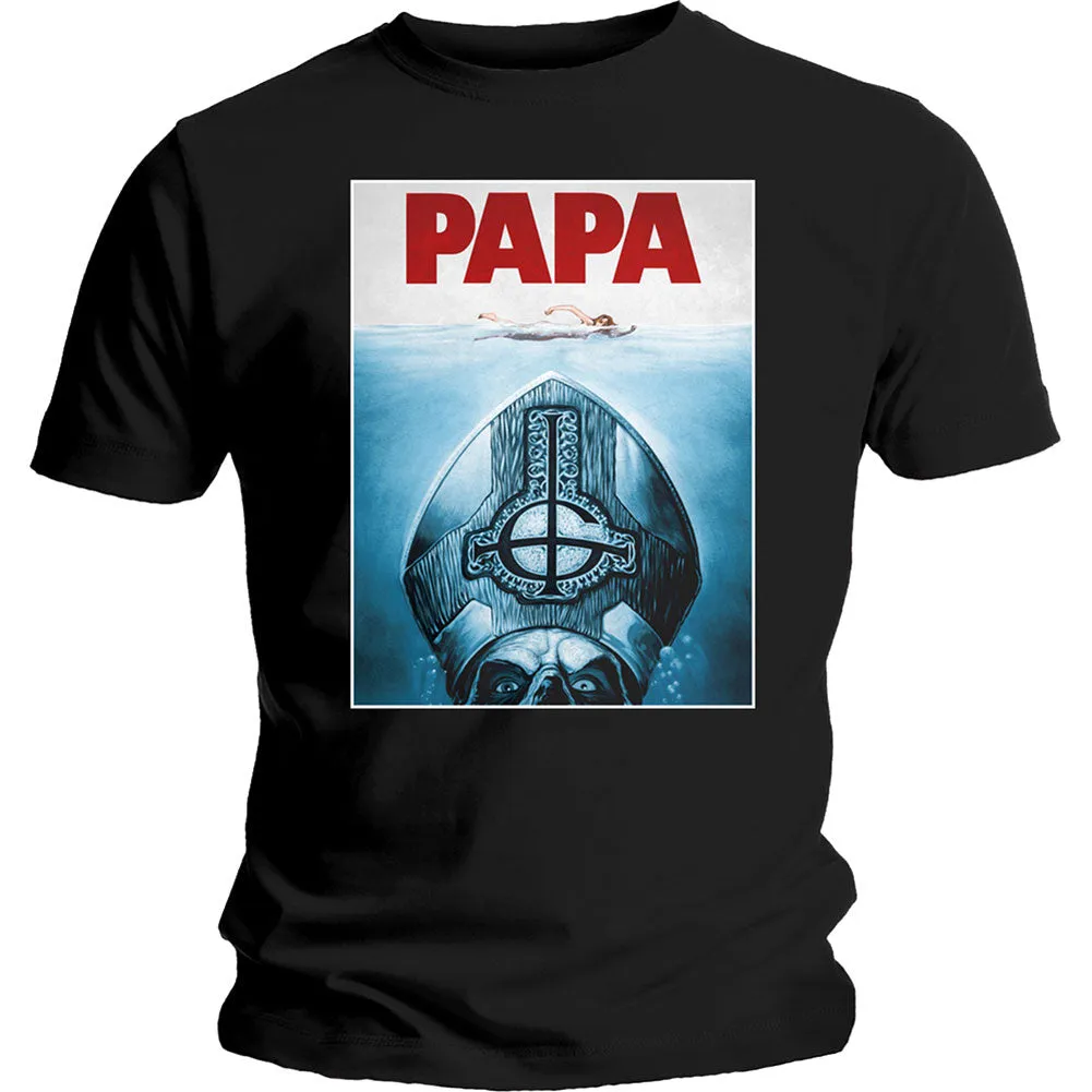 Papa Jaws Slim Fit T-shirt sold by Rockabilia