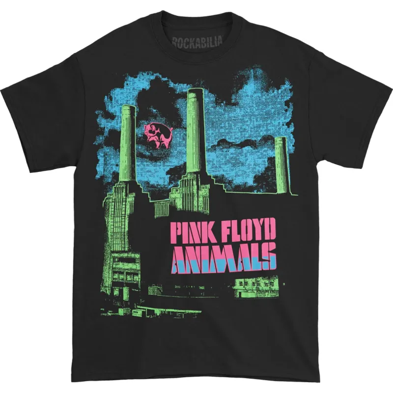 Animals Blacklight T-shirt made by Pink Floyd