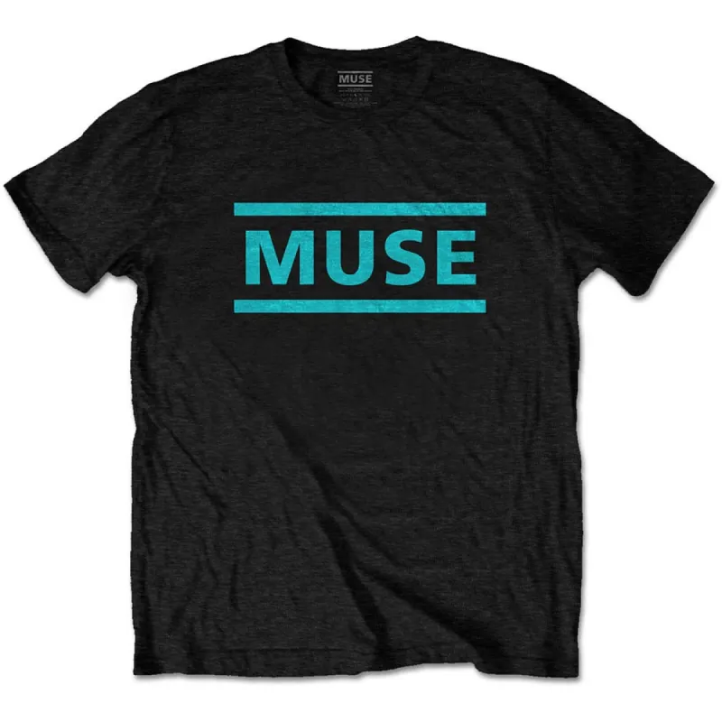 Light Blue Logo Slim Fit T-shirt sold by Rockabilia