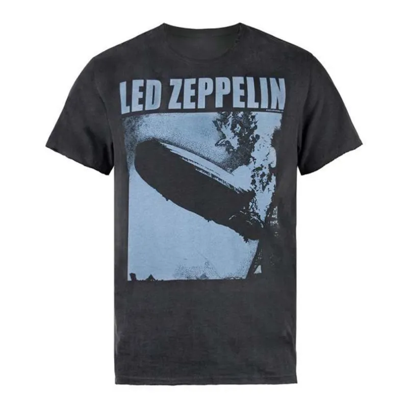 Blue Zep Slim Fit T-shirt sold by Rockabilia