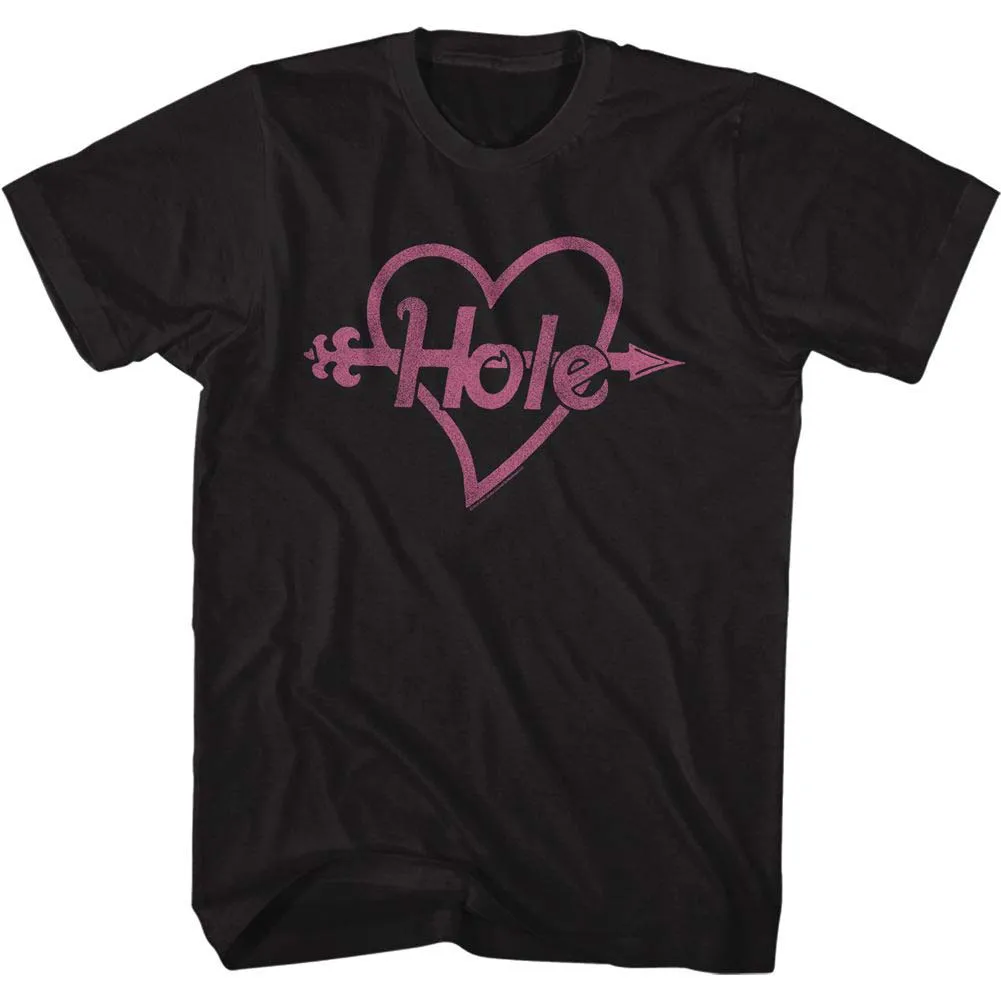 Pink Heart And Arrow T-shirt sold by Rockabilia