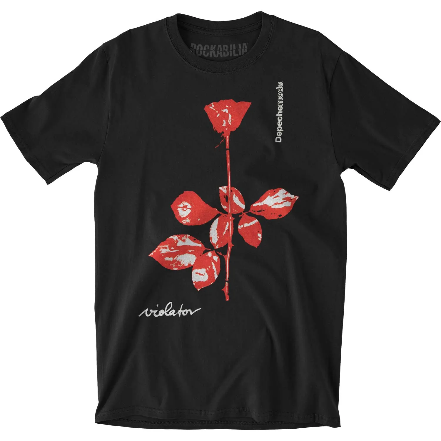 Violator Mens Soft T Slim Fit T-shirt sold by Rockabilia