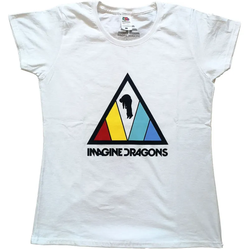 Triangle Logo Ladies T-Shirt Junior Top sold by Rockabilia