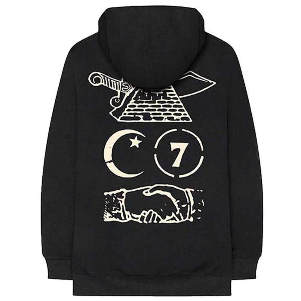 Symbols (Back Print) Hooded Sweatshirt sold by Rockabilia product image thumbnail 2