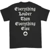 England F&B Louder Than Everything T-shirt sold by Rockabilia