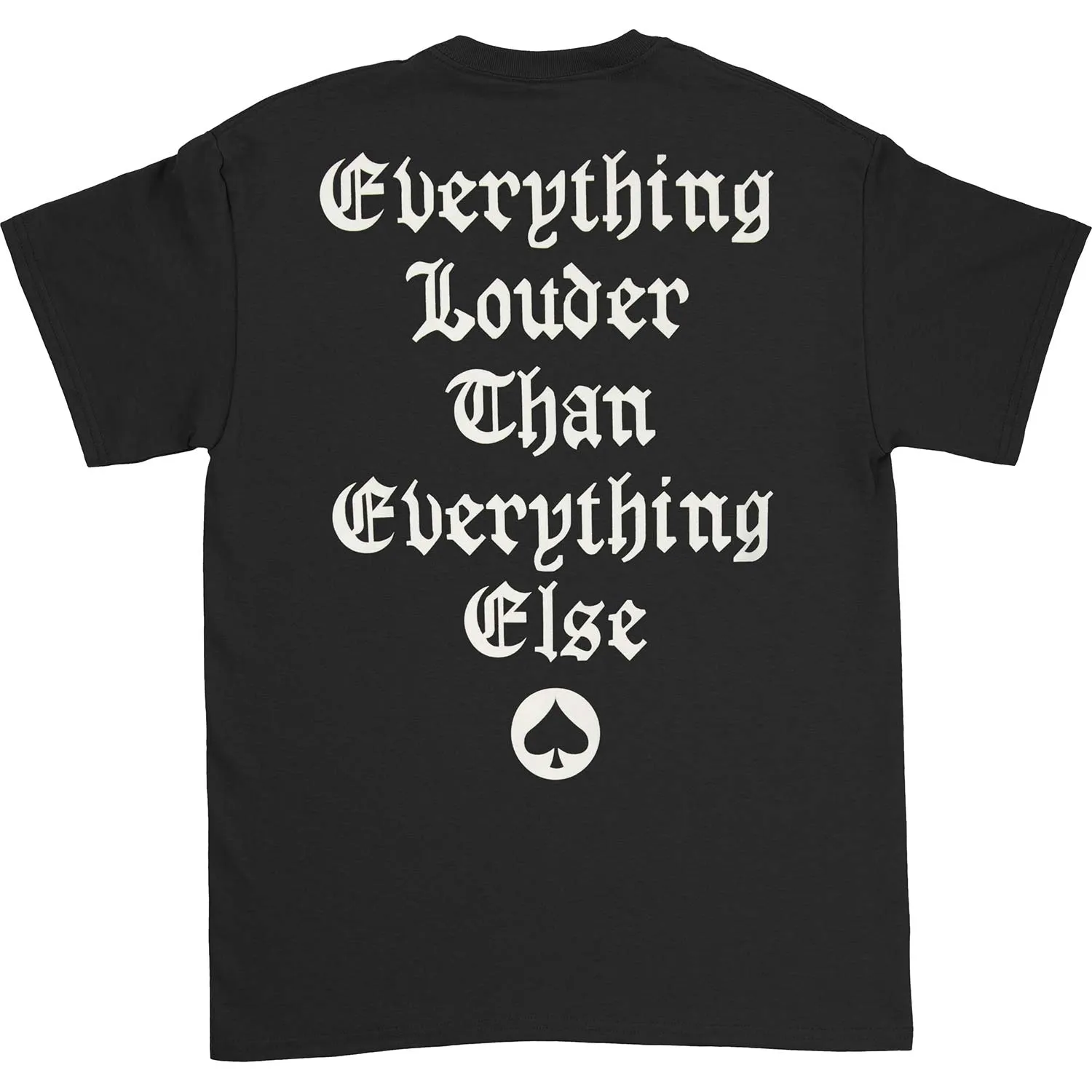 England F&B Louder Than Everything T-shirt sold by Rockabilia product image thumbnail 2