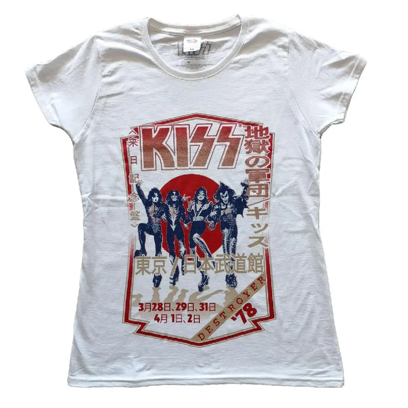 Destroyer Tour '78 Ladies T-Shirt Junior Top sold by Rockabilia
