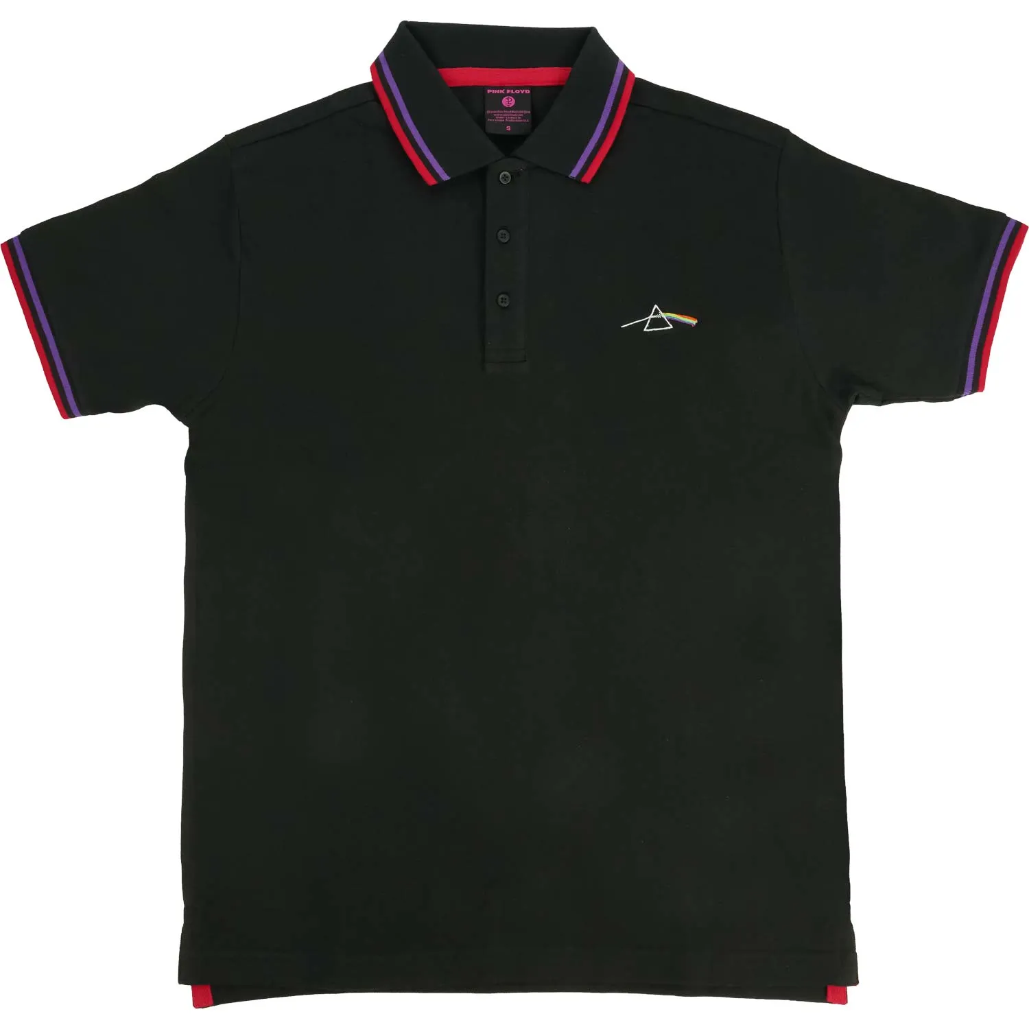 Dark Side of the Moon Prism (Import) Polo Shirt sold by Rockabilia