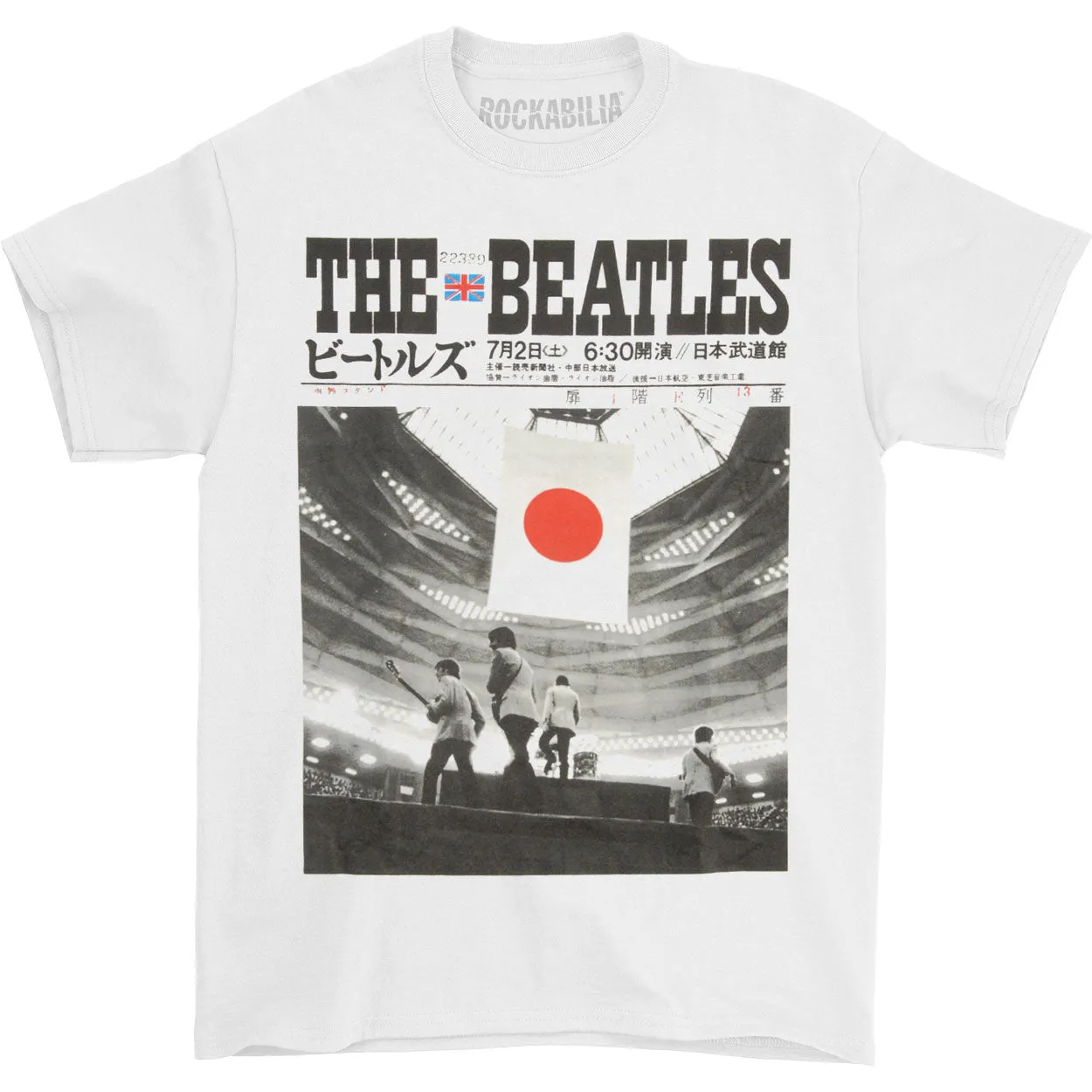 Live At The Budokan T-shirt sold by Rockabilia