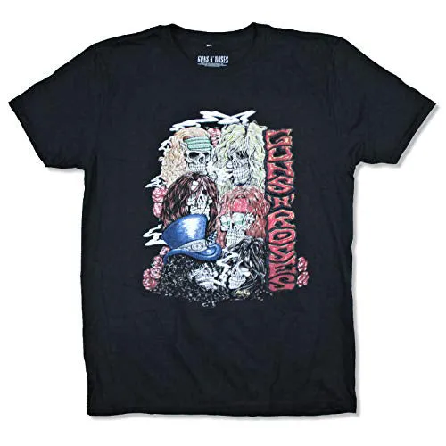 Stacked Skulls T-shirt sold by Rockabilia