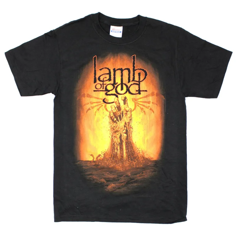 Burning Hand T-shirt sold by Rockabilia