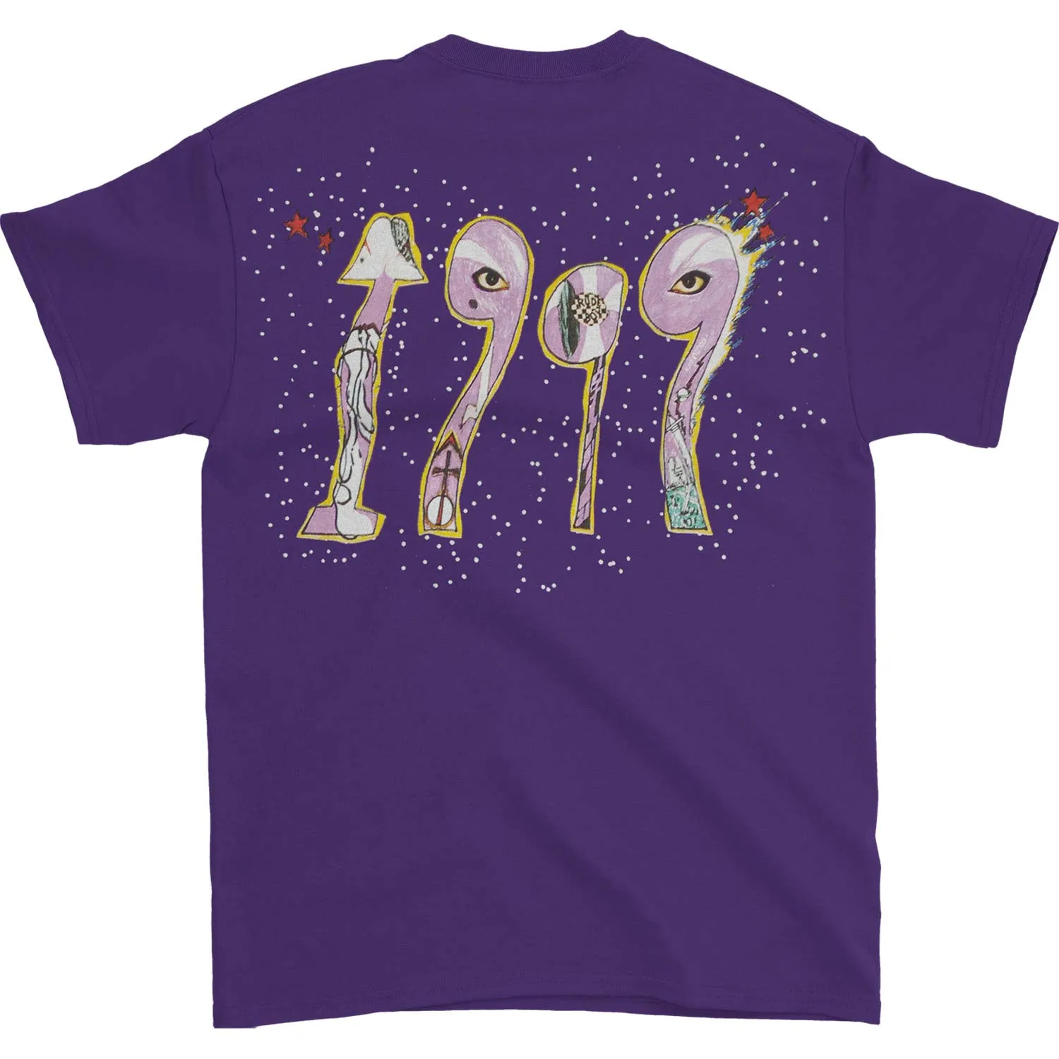 1999 Tee on Purple T-shirt sold by Rockabilia product image thumbnail 2