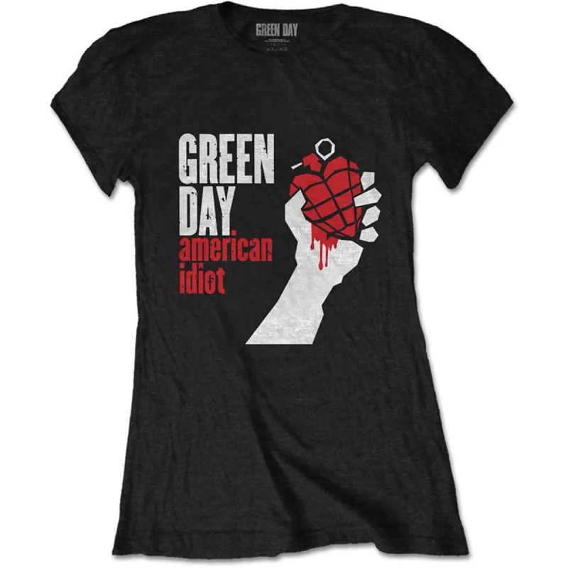 American Idiot Ladies T-Shirt Junior Top sold by Rockabilia