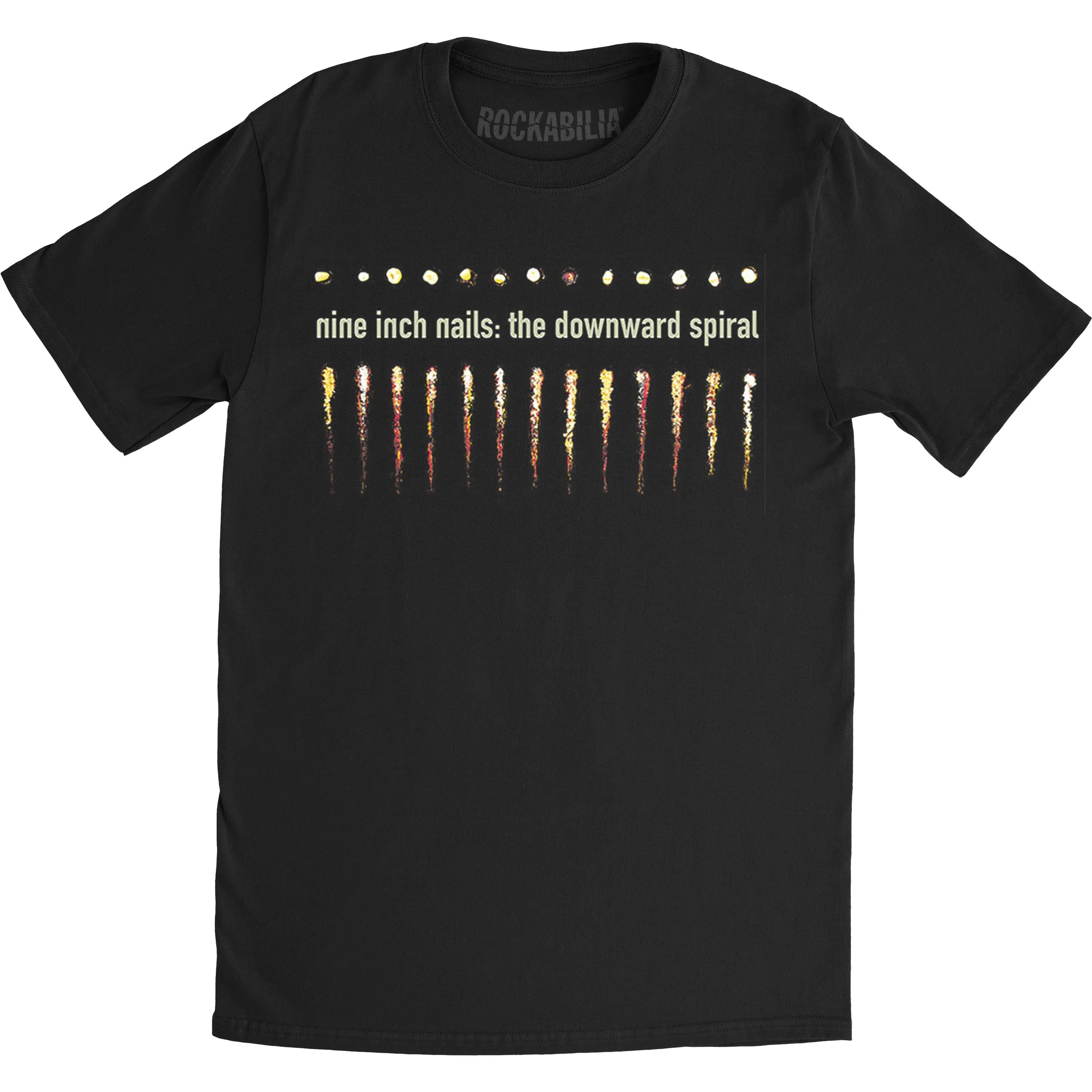 Downward Spiral T-shirt sold by Rockabilia