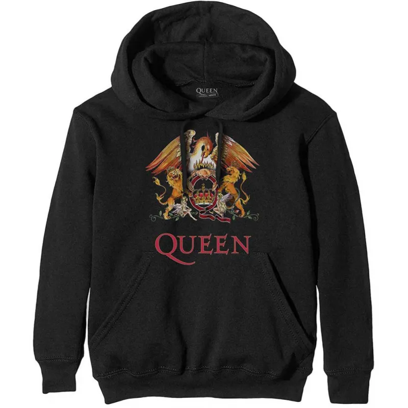 Classic Crest Hooded Sweatshirt sold by Rockabilia