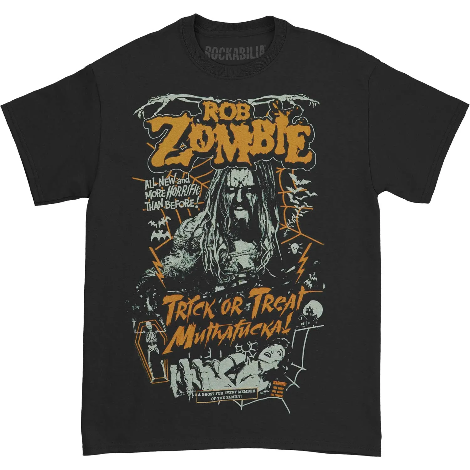 Trick or Treat MF T-shirt sold by Rockabilia