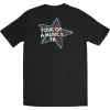 Tour of America 78 (Back Print) T-shirt sold by Rockabilia